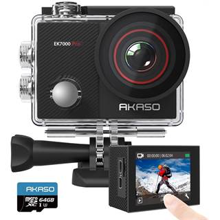 AKASO EK7000 Pro - Caméra Sport 4K+64Go & Étanche 40m