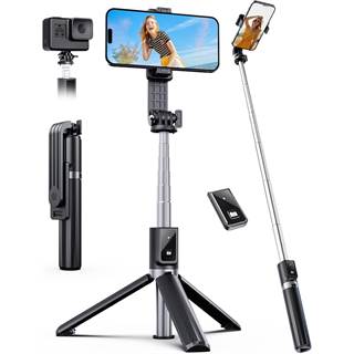 Perche à Selfie et Trépied ANXRE avec Télécommande Bluetooth