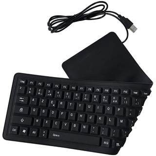 Clavier AZERTY Pliable EMEBAY en Silicone - Flexible & Étanche - 26,15 EUR