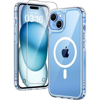 Photo TAURI Coque Magnétique pour iPhone 15 avec Protection écran, [Compatible avec Ma - 8,54 EUR