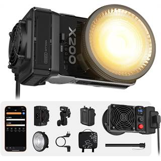 ZHIYUN MOLUS X200 Bicolore Combo - Lampe Vidéo LED 200W Portable