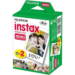 Pack Fujifilm Instax Mini - 40 Photos - Multi Pack Blanc