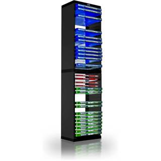 Tour de Rangement ADZ pour 36 Jeux - Optimisez votre Collection Gaming