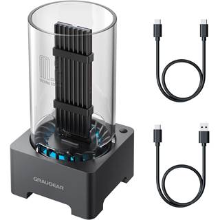 Photo GRAUGEAR Station d'accueil M.2 SSD NVMe/NGFF | USB-C 10 Gbit/s | RTL9210B - 37,97 EUR