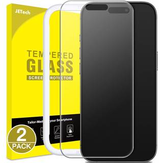 JETech Film Protection iPhone 17 Pro Max 6,9" - Verre Trempé 9H Mat Anti-Reflet (Lot de 2)