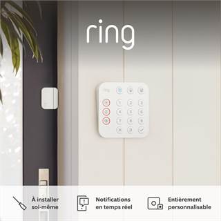 Ring Alarm Kit - S | Système d'alarme sans fil connecté pour maison