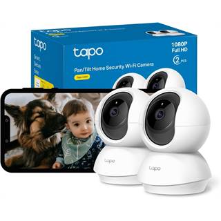Tapo C200 - 2 Caméras Surveillance WiFi Intérieure 1080P