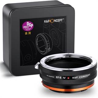 K&F CONCEPT Bague d'Adaptation Canon EF/EF-S vers Sony E - Version IV