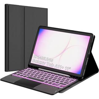 Étui Clavier VANKEYPAD pour Galaxy Tab A11+/A9+ 11" - AZERTY RGB Rétroéclairé avec Touchpad