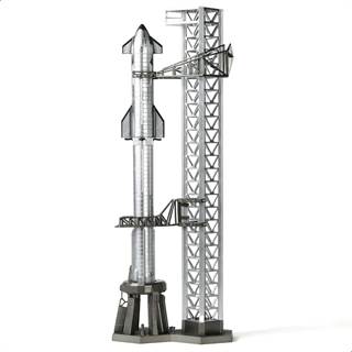 Maquette Starship 1/400 - Kit de Fusée SpaceX pour Décoration Geek