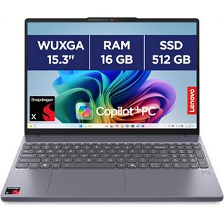 Lenovo IdeaPad Slim 3 15Q8X10 - PC Portable 15.3'' Copilot+ Snapdragon X, 16 Go, SSD 512 Go