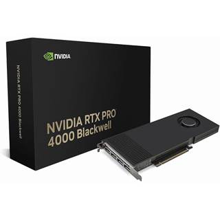 PNY Quadro RTX Pro 4000 Blackwell 24 Go GDDR7 - Carte graphique professionnelle