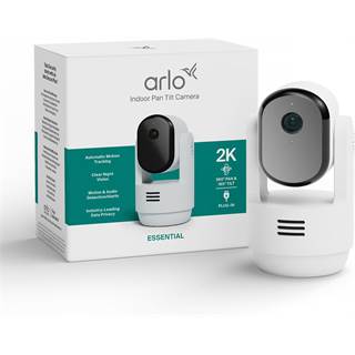 Arlo Essential 3 Indoor HD PTZ - Caméra Surveillance Wi‑Fi 2K Intérieure