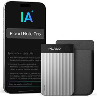 Photo Plaud Note Pro : Dictaphone Numérique IA avec Transcription et Résumé Intelligents - 189,00 EUR