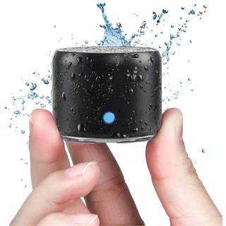 Ewa A106 Pro Mini Enceinte Bluetooth Portable - Étanche IP67, Basse Puissante, Autonomie 12h