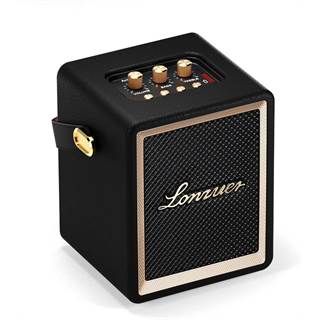 Photo Enceinte Bluetooth Portable Bois Lonzuer Action avec Poignée 50W - 76,63 EUR