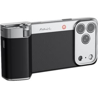 PGYTECH Kit Poignée RetroVa pour iPhone 17 Pro Max - Coque Vintage + Grip Bluetooth