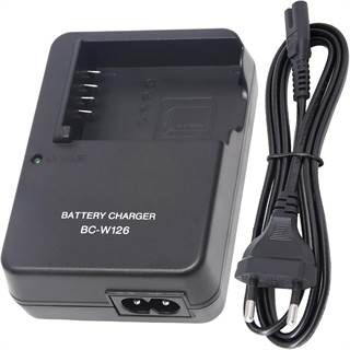 Chargeur RooxiLoo NP-W126 pour Fujifilm - Compatible X100V, X-T30