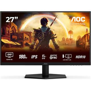 AOC Gaming Q27G42XE - Moniteur 27" QHD 180Hz IPS HDR10 FreeSync/G-Sync