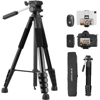 Trépied K&F CONCEPT 190cm - Support Photo & Vidéo Polyvalent