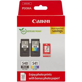 Pack Canon PG-540/CL-541 + Papier Photo 4x6 - 50 Feuilles