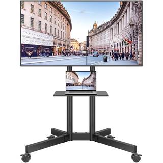 BONTEC Support TV Mobile 32-85 Pouces - Pied avec Roulettes