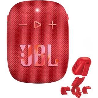 JBL Wind 3S Red – Enceinte Bluetooth Portable Étanche avec Support Vélo