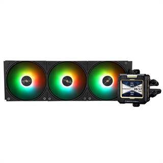 Photo TR FW 360 Noir ARGB - Refroidisseur CPU Liquid Cooler AIO 360mm avec Écran LCD IPS 2.4" - 99,85 EUR