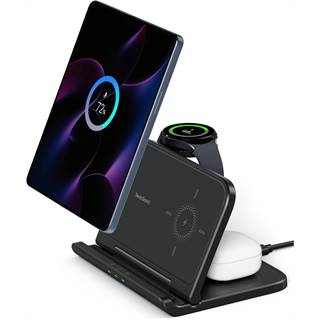 Station de Charge 3-en-1 SwanScout pour Samsung Z Fold & Pixel 9 Pro Fold