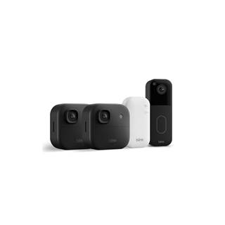 Blink Outdoor (4ème gén) + Sonnette vidéo : kit surveillance 2K sans fil avec module Sync