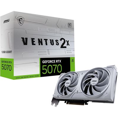 MSI GeForce RTX 5070 Ventus 2X OC - Carte Graphique 12 Go GDDR7