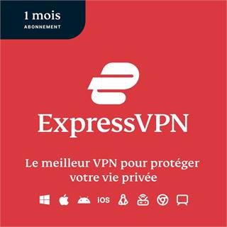 ExpressVPN - Abonnement 1 Mois (Code Numérique)