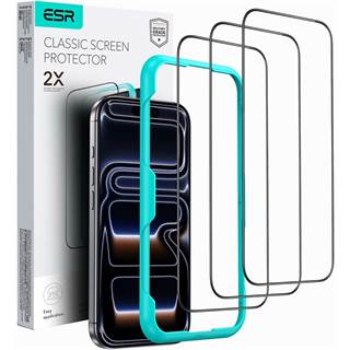 ESR Verre Trempé iPhone 17 Pro Max - Lot de 3