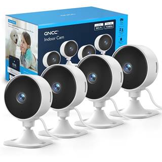 Pack de 4 Caméras de Surveillance GNCC 1080p - Sécurité Totale