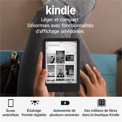Kindle Paperwhite 16 Go - Noir sans publicités