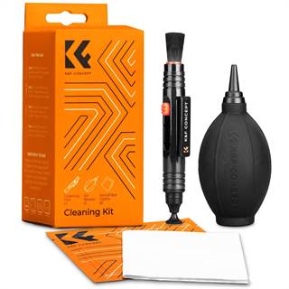 K&F CONCEPT Kit de Nettoyage 4 en 1 pour Objectif Photo