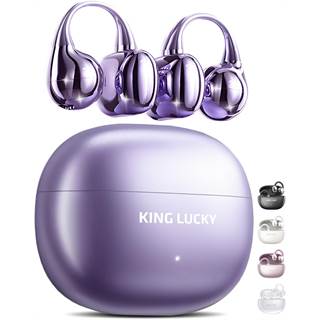 Écouteurs King Lucky Clip sans Fil Bluetooth 5.4 - ANC, 50h, Sport