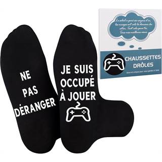 Merclix Chaussettes Homme Rigolotes - Lot de 6 Paires Cadeau Noël Anniversaire