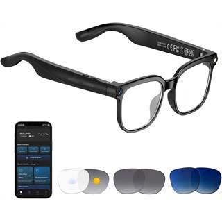 Lunettes Smart AI Tulbeys - Vidéo HD & Traduction Vocale