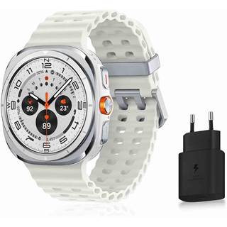 Samsung Galaxy Watch Ultra - Titane Blanc - L'élite du Sport & Santé