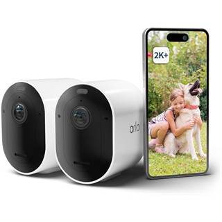 Arlo Pro 5 2K - Caméra extérieure WiFi double bande, vision nocturne couleur