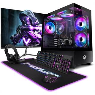 VIBOX I-96 PC Gamer Complet avec Écran 22" Ryzen 3 Vega 8 SSD 480 Go