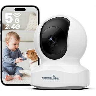Wansview Q5 Caméra Surveillance Intérieure 3K WiFi Double Bande