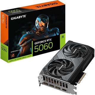 GIGABYTE GeForce RTX 5060 WINDFORCE 8G - Carte Graphique Gaming 8Go GDDR7