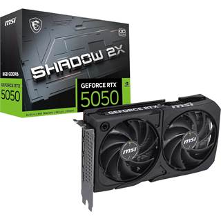 Carte graphique MSI RTX 5050 8 Go GDDR6 - 2x TORX 5.0