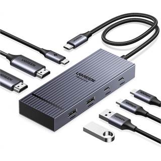 UGREEN Revodok Pro 207 - Station d'accueil USB-C 7-en-1 Dual HDMI 4K@60Hz