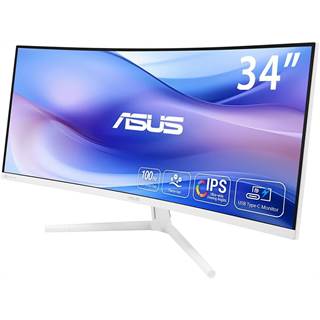 ASUS VU34WCIP-W : Moniteur incurvé ultrawide WQHD 34" USB-C Eye Care