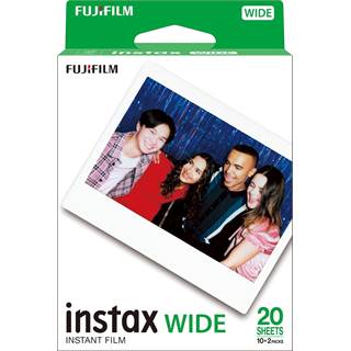 Pack 20 Films Instax Wide - Bordure Blanche (ISO 800)