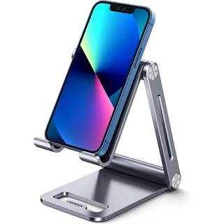 UGREEN Support Téléphone Bureau Aluminium - Stand Pliable et Réglable