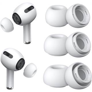 Pack de 3 Paires d'Embouts Silicone pour AirPods Pro & Pro 2 - Confort & Isolation